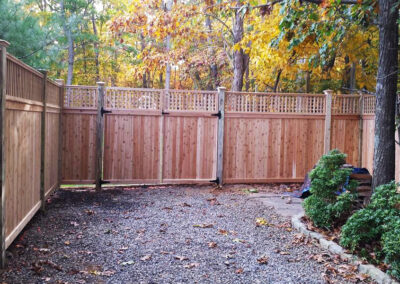 stockade fence