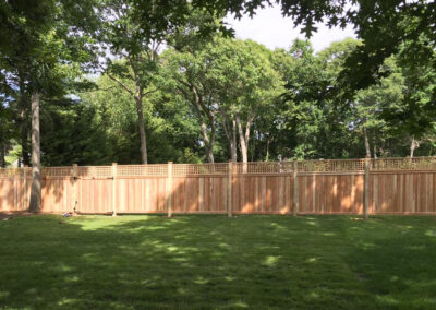 stockade fence