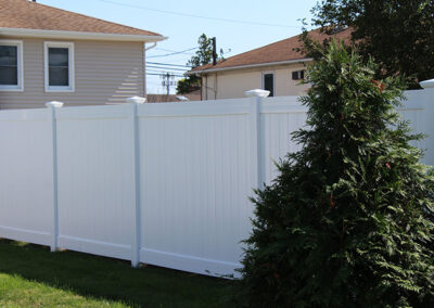 Vinyl fence