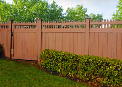 Wood Grain fence